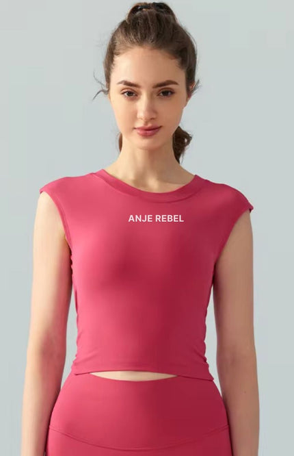 Cap Sleeves T-Shirt ANJE REBEL