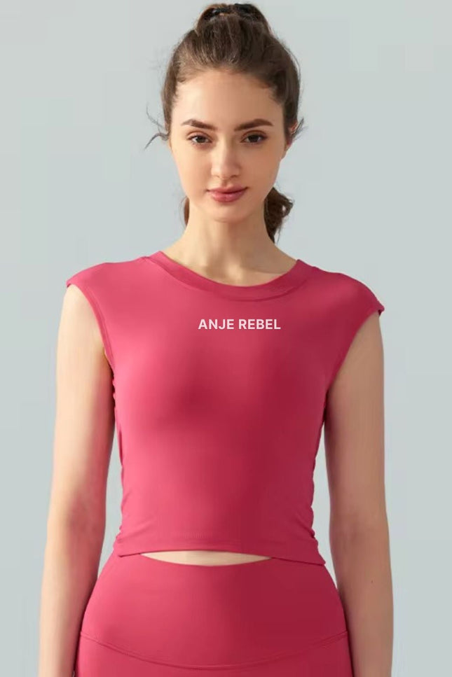 Cap Sleeves T-Shirt ANJE REBEL