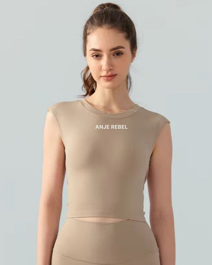 Cap Sleeves T-Shirt ANJE REBEL