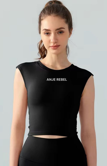 Cap Sleeves T-Shirt ANJE REBEL