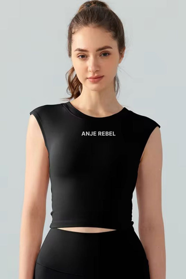 Cap Sleeves T-Shirt ANJE REBEL