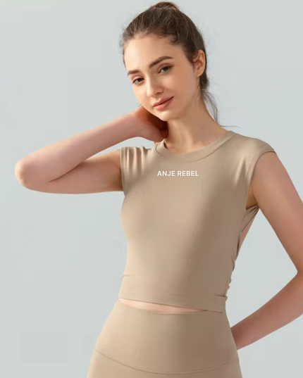 Cap Sleeves T-Shirt ANJE REBEL
