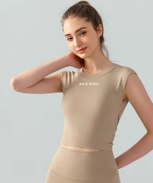 Cap Sleeves T-Shirt ANJE REBEL