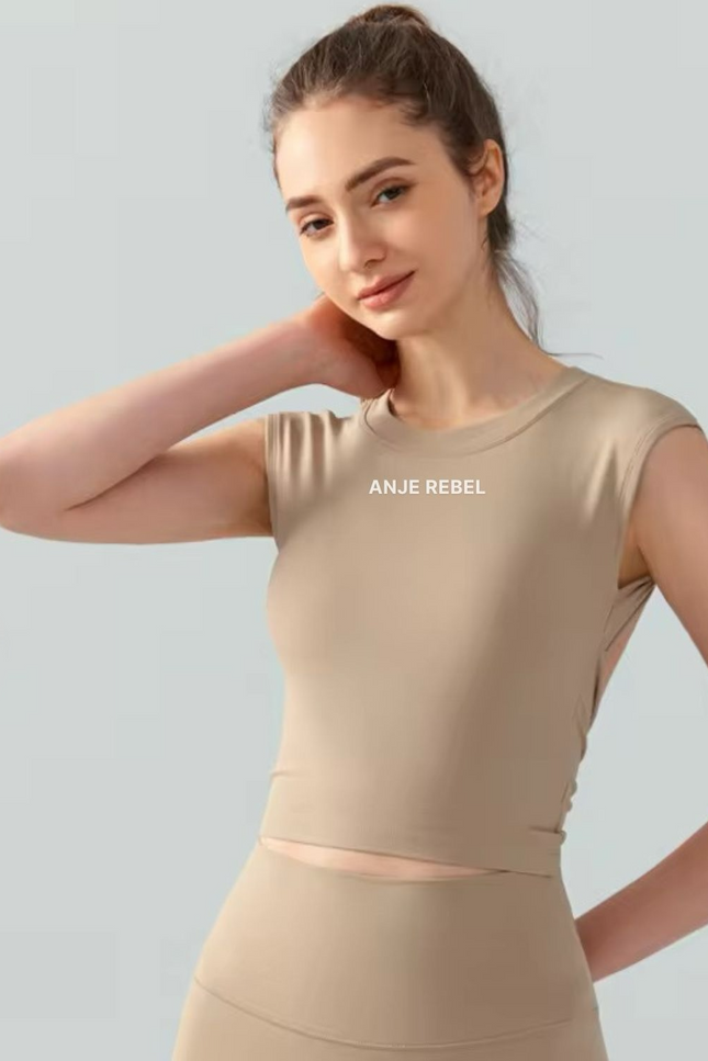 Cap Sleeves T-Shirt ANJE REBEL