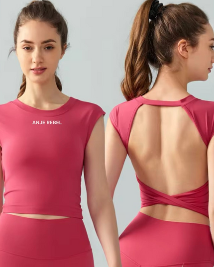 Cap Sleeves T-Shirt ANJE REBEL