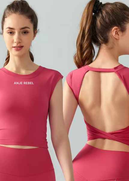 Cap Sleeves T-Shirt ANJE REBEL