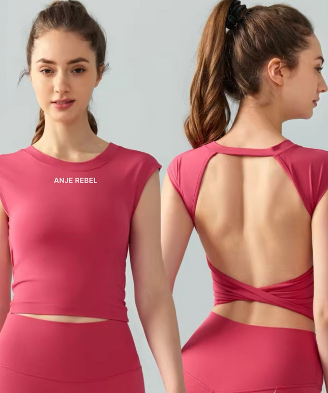 Cap Sleeves T-Shirt ANJE REBEL