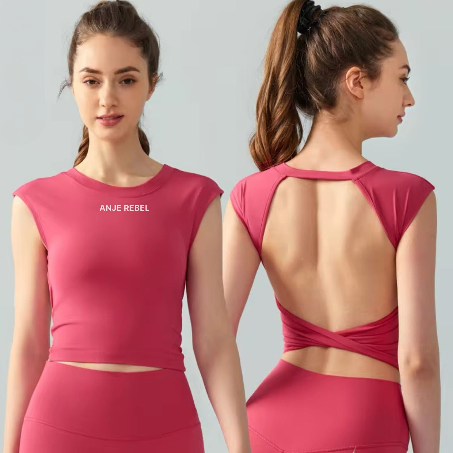 Cap Sleeves T-Shirt ANJE REBEL