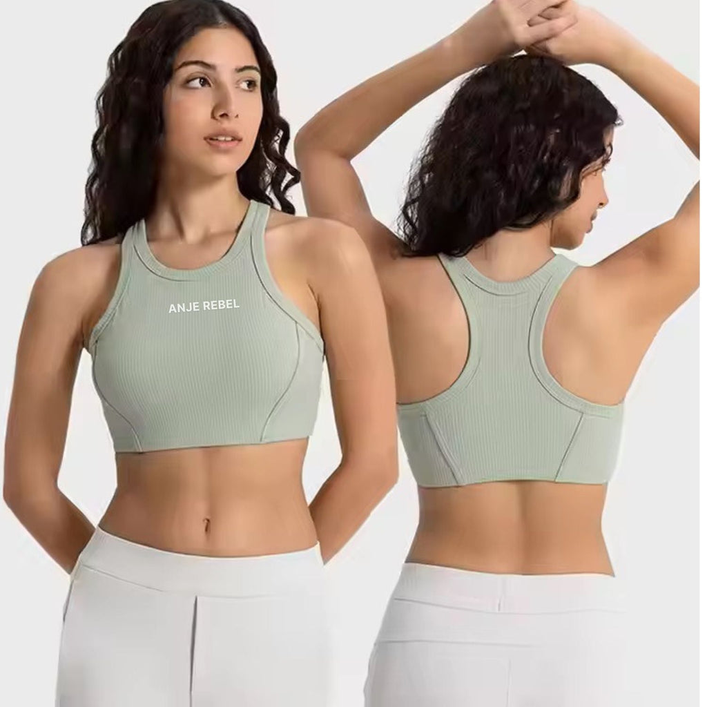 Comfy Stretch Cropped Bra Top ANJE REBEL