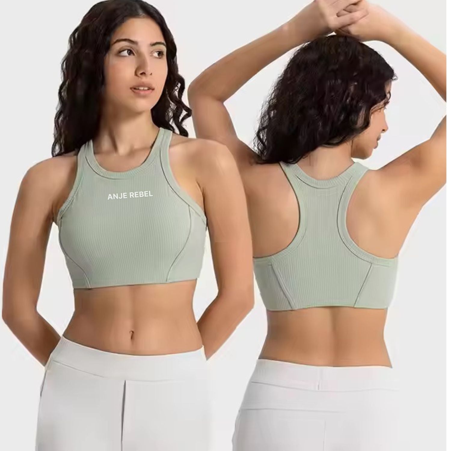 Comfy Stretch Cropped Bra Top ANJE REBEL