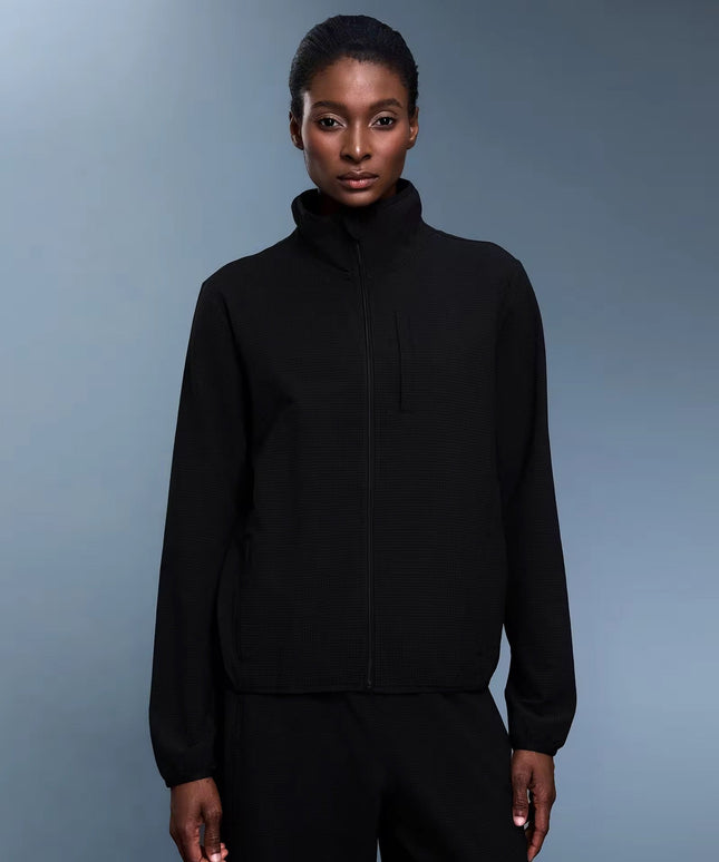 High-Collared Windproof Jacket ANJE REBEL