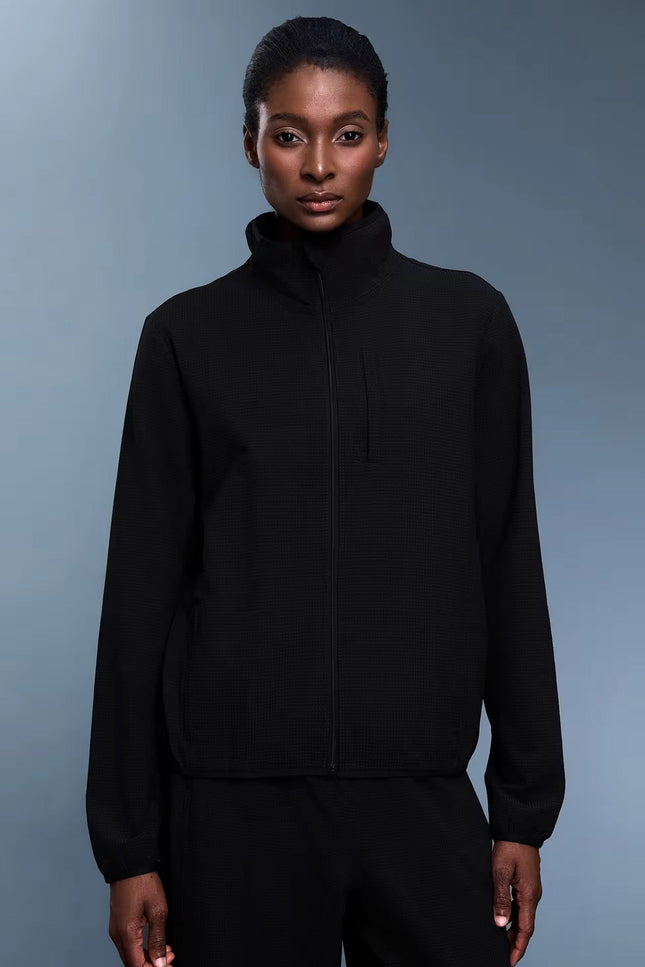 High-Collared Windproof Jacket ANJE REBEL