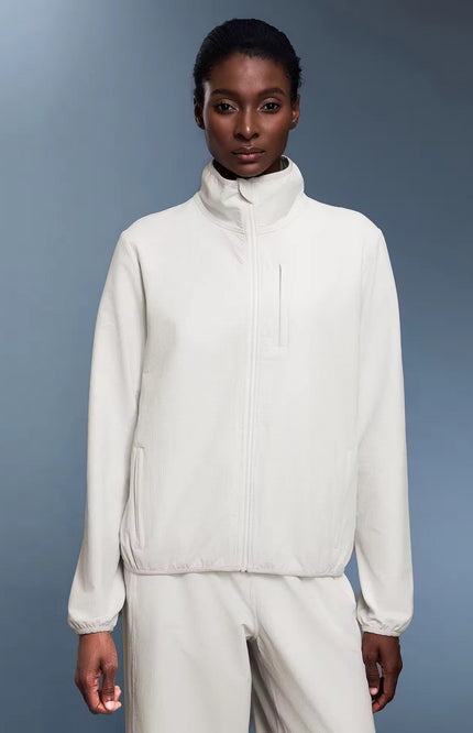 High-Collared Windproof Jacket ANJE REBEL