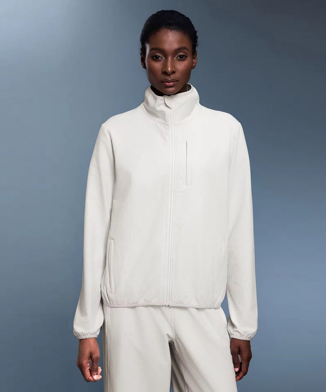 High-Collared Windproof Jacket ANJE REBEL