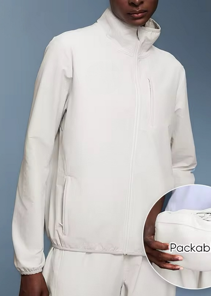 High-Collared Windproof Jacket ANJE REBEL