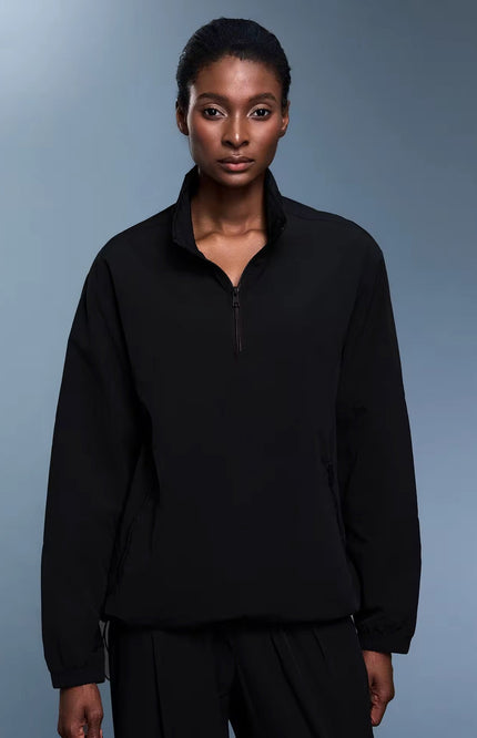 High-Collared Active Jacket ANJE REBEL