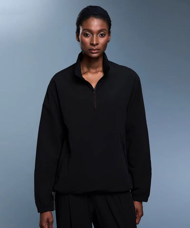 High-Collared Active Jacket ANJE REBEL