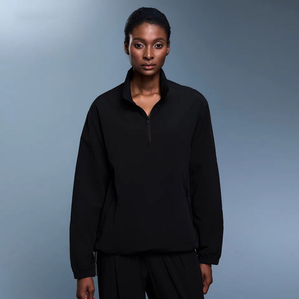 High-Collared Active Jacket ANJE REBEL