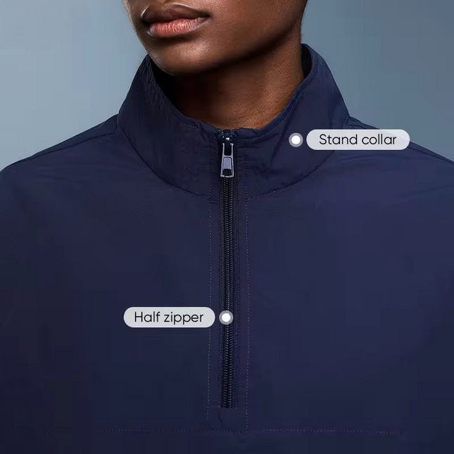 High-Collared Active Jacket ANJE REBEL