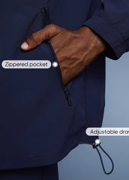 High-Collared Active Jacket ANJE REBEL