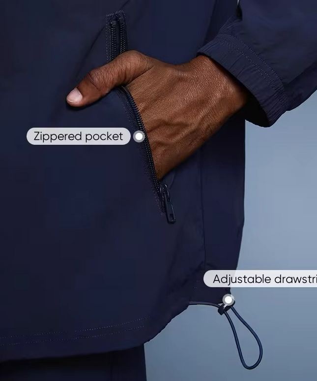 High-Collared Active Jacket ANJE REBEL