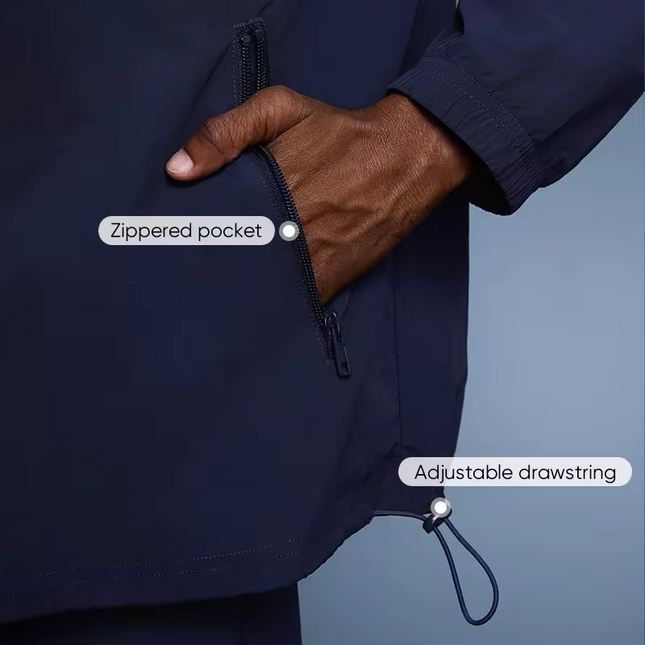 High-Collared Active Jacket ANJE REBEL