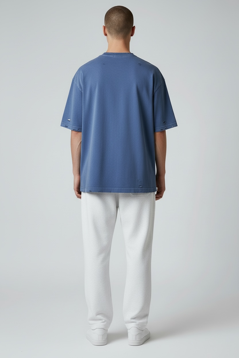 Bronx Rugged Designed T-Shirt ANJE REBEL