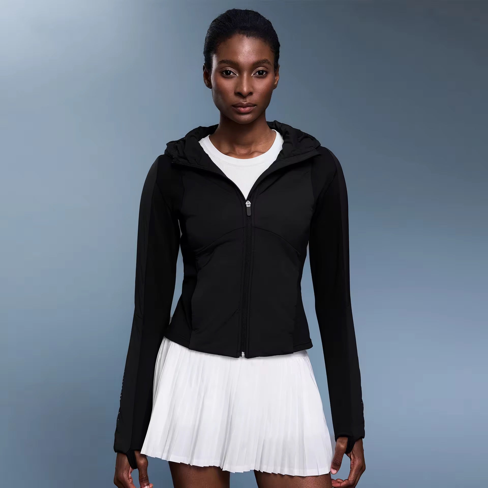 Active Hood Short Jacket ANJE REBEL
