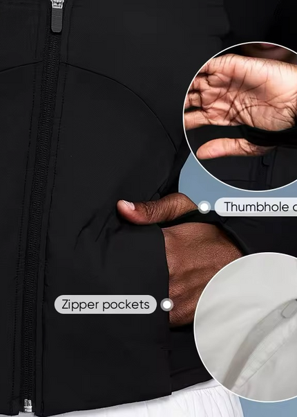 Active Hood Short Jacket ANJE REBEL