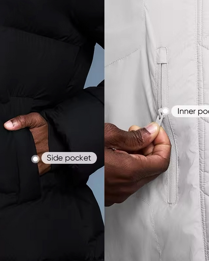 Insulated Down Parkas Coat ANJE REBEL