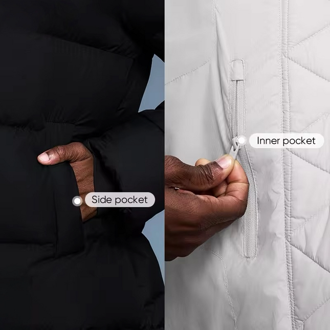 Insulated Down Parkas Coat ANJE REBEL