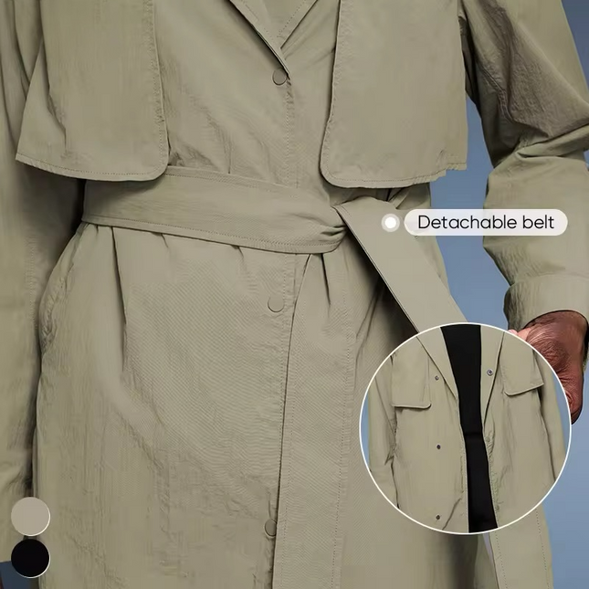 Sports Long Trench Coat ANJE REBEL