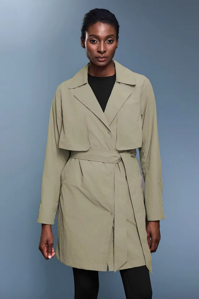 Sports Long Trench Coat ANJE REBEL
