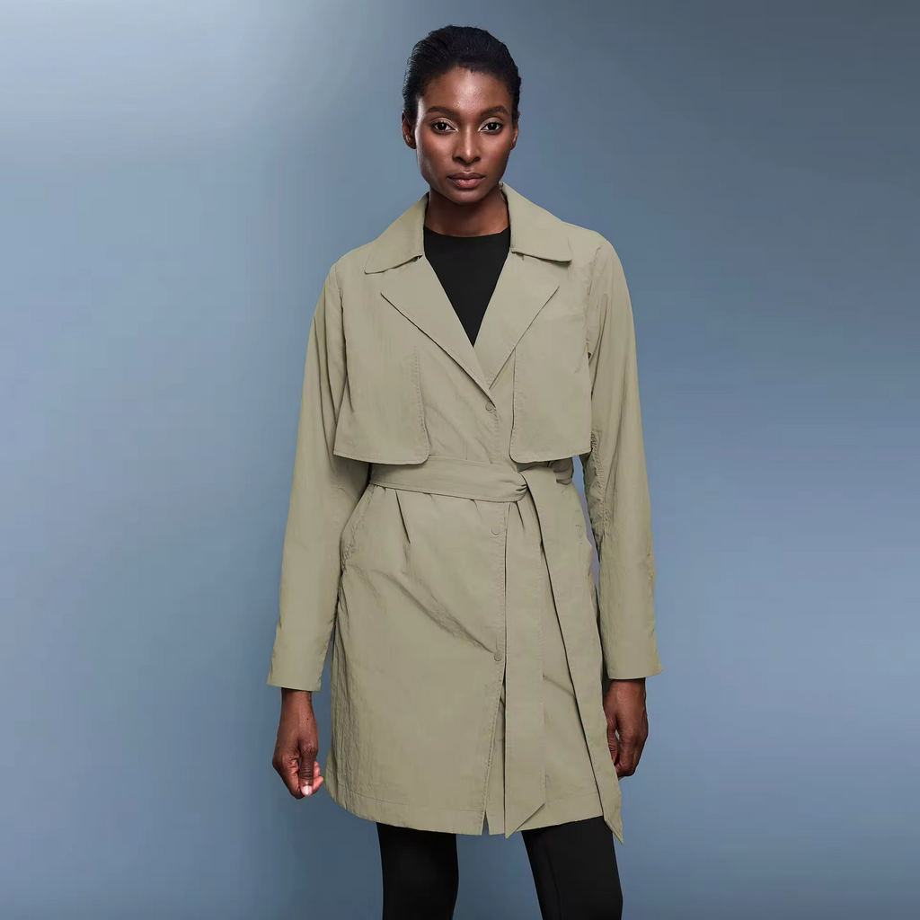 Sports Long Trench Coat ANJE REBEL