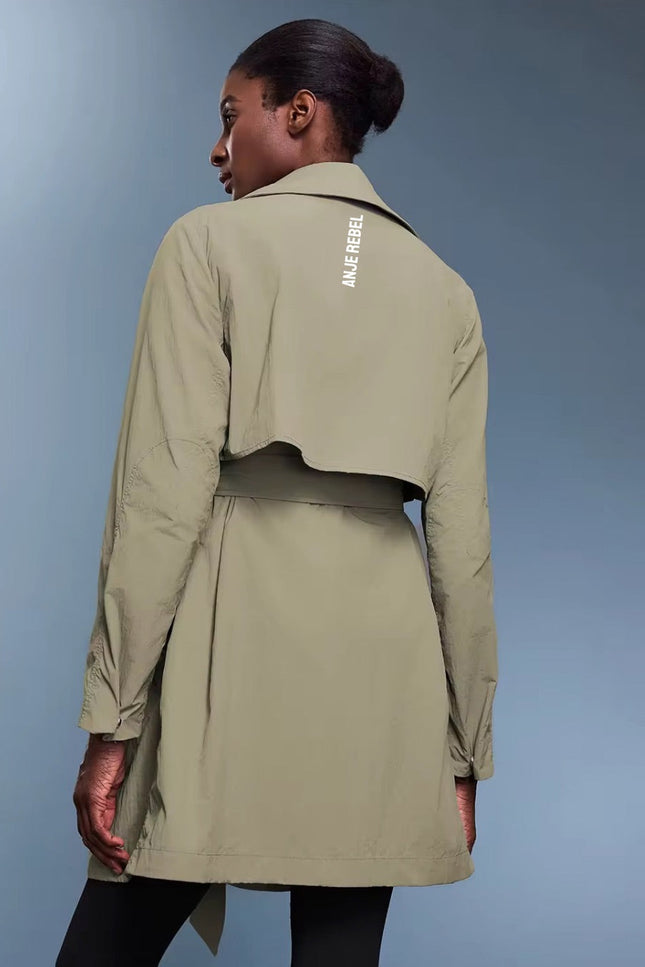 Sports Long Trench Coat ANJE REBEL