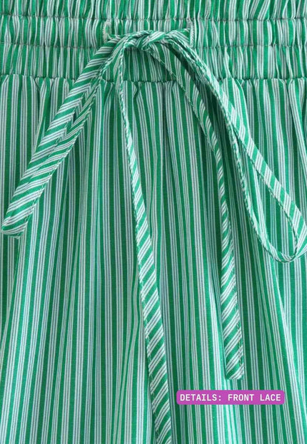 Drawstring Relaxed Fit Cotton Shorts