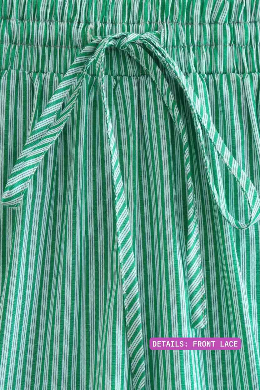Drawstring Relaxed Fit Cotton Shorts