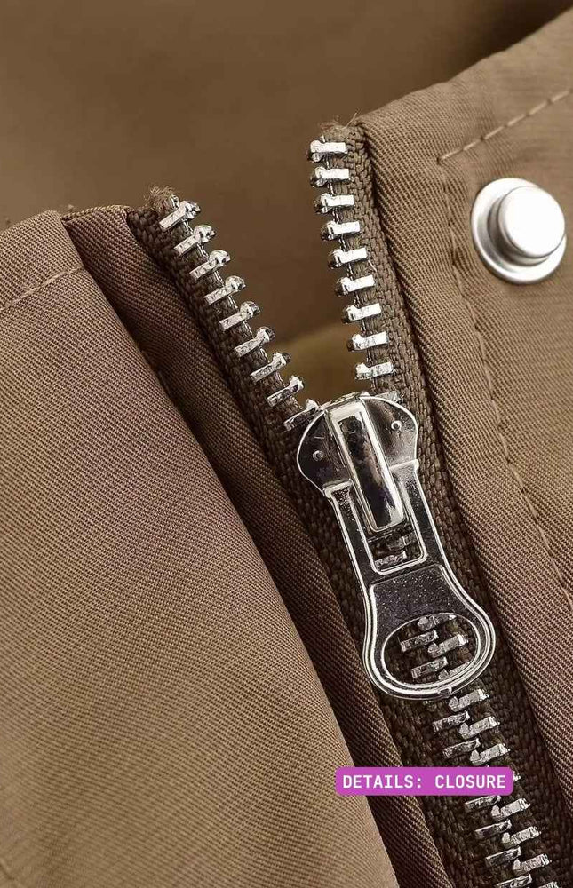 Khaki Sleeveless Vest