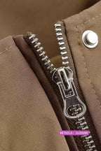 Khaki Sleeveless Vest