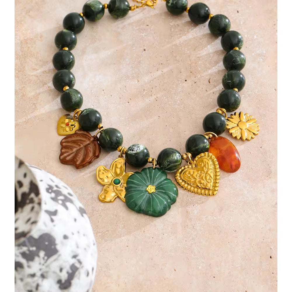 Katerina Bohemian Necklace ANJE REBEL