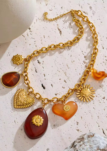 Hearts of Love Necklace ANJE REBEL