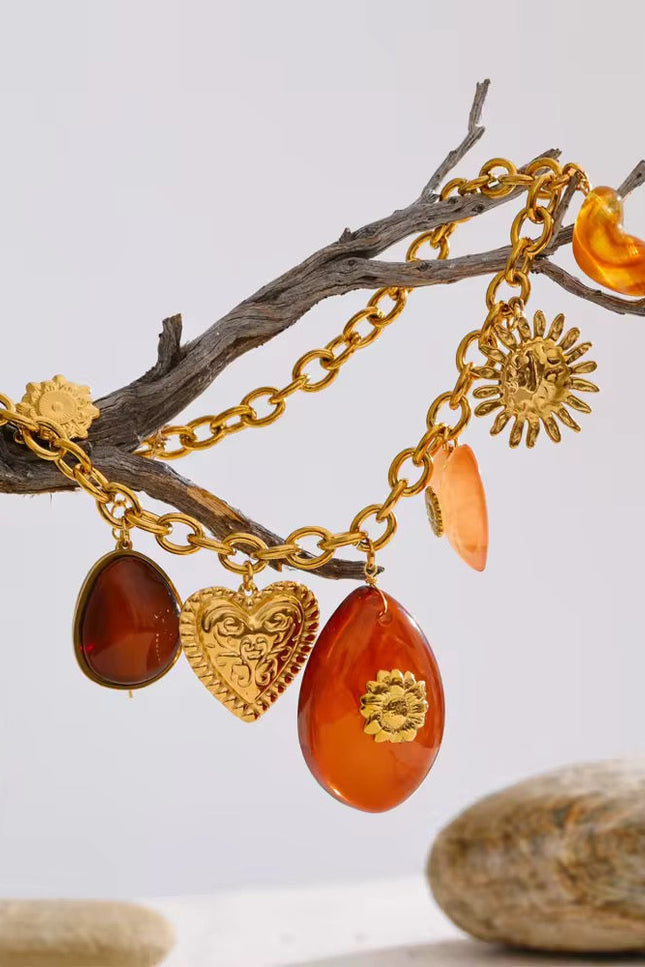 Hearts of Love Necklace ANJE REBEL