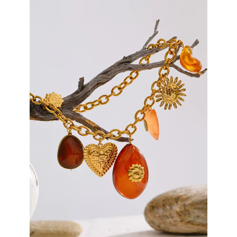 Hearts of Love Necklace ANJE REBEL
