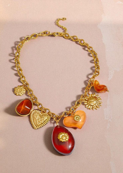 Hearts of Love Necklace ANJE REBEL