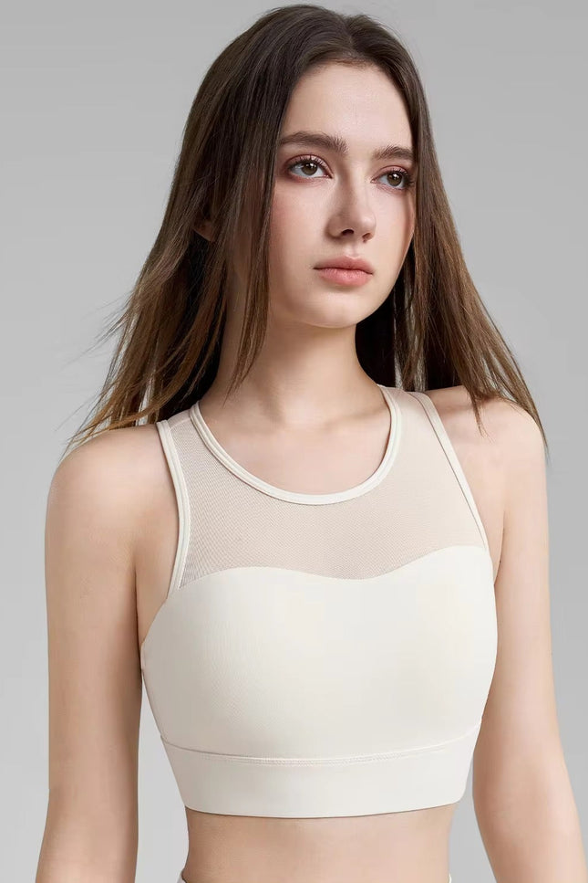 Hooked Back Cropped Bra ANJE REBEL