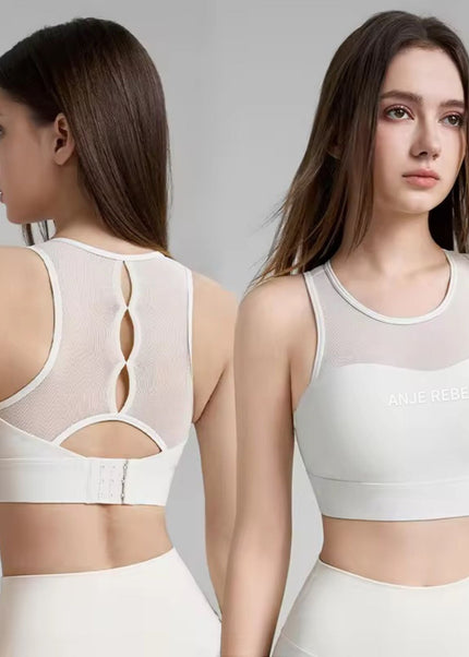 Hooked Back Cropped Bra ANJE REBEL