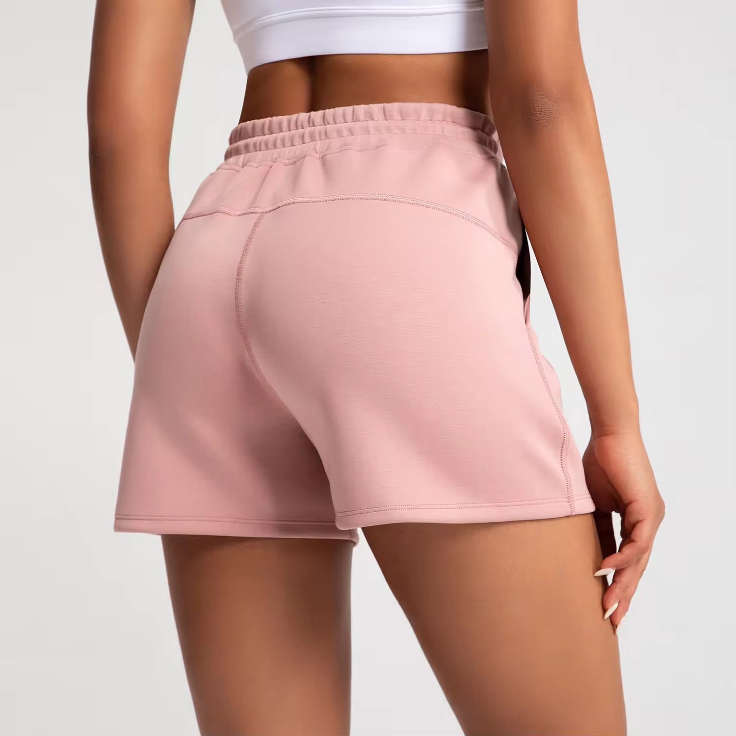 High Waist Adjustable Shorts ANJE REBEL