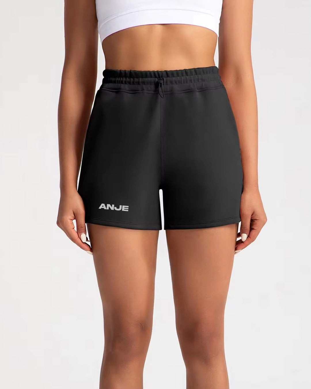 High Waist Adjustable Shorts ANJE REBEL