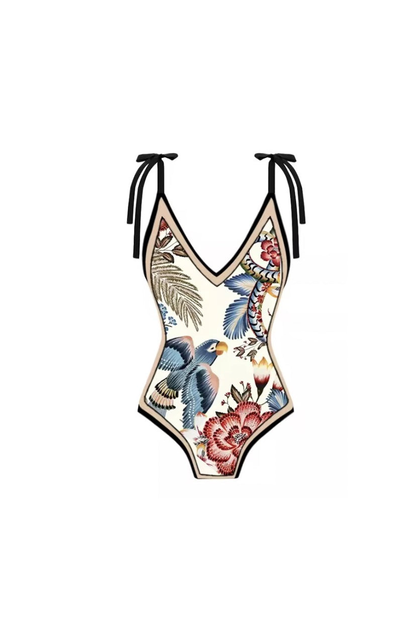 Flamingo One-Pc Swimwear ANJE REBEL