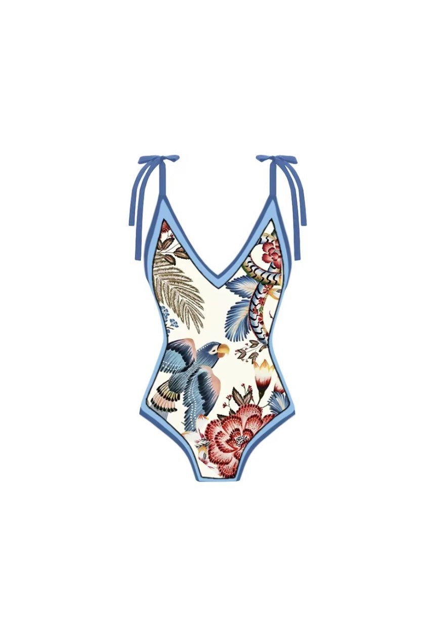 Flamingo One-Pc Swimwear ANJE REBEL